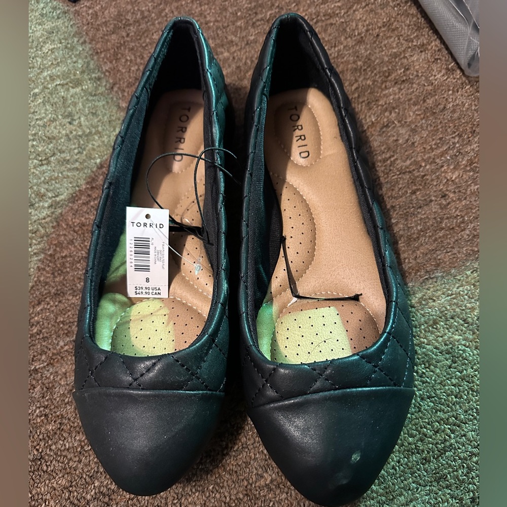 Torrid Quilted Flats